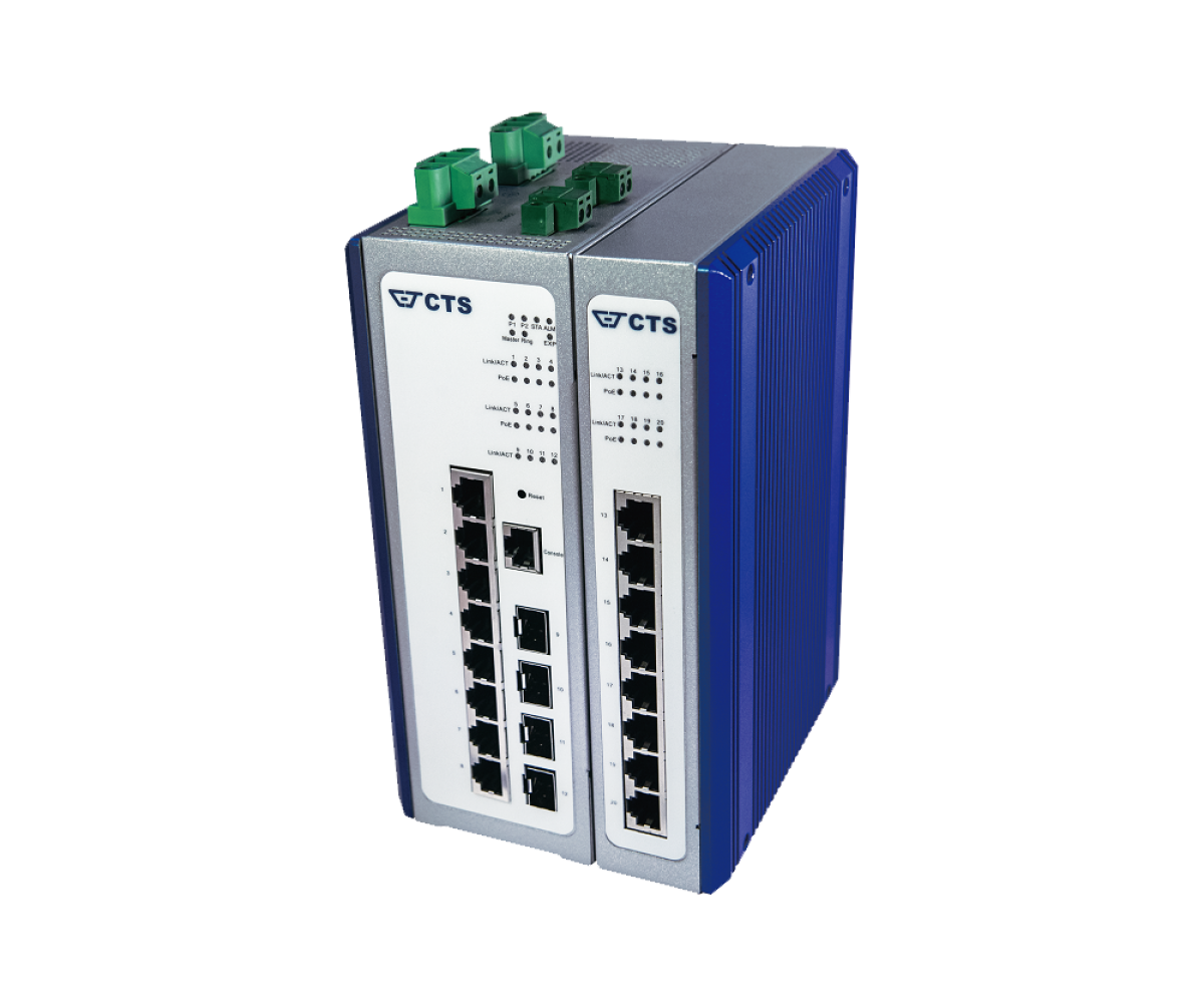 CTS IPS-3120-PoE++ Industrial PoE Switch