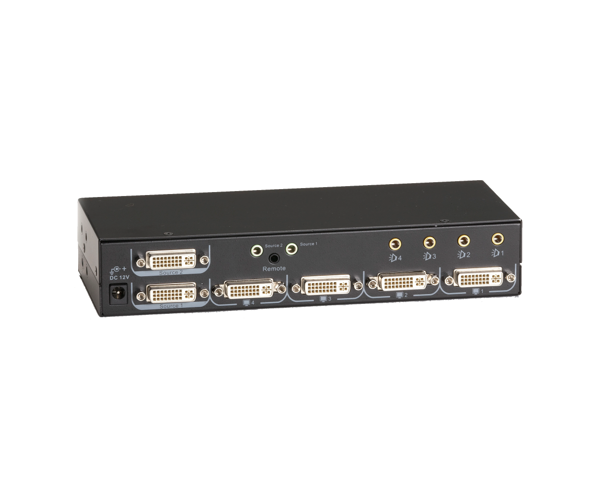 DVI Matrix Switch - 2x4
