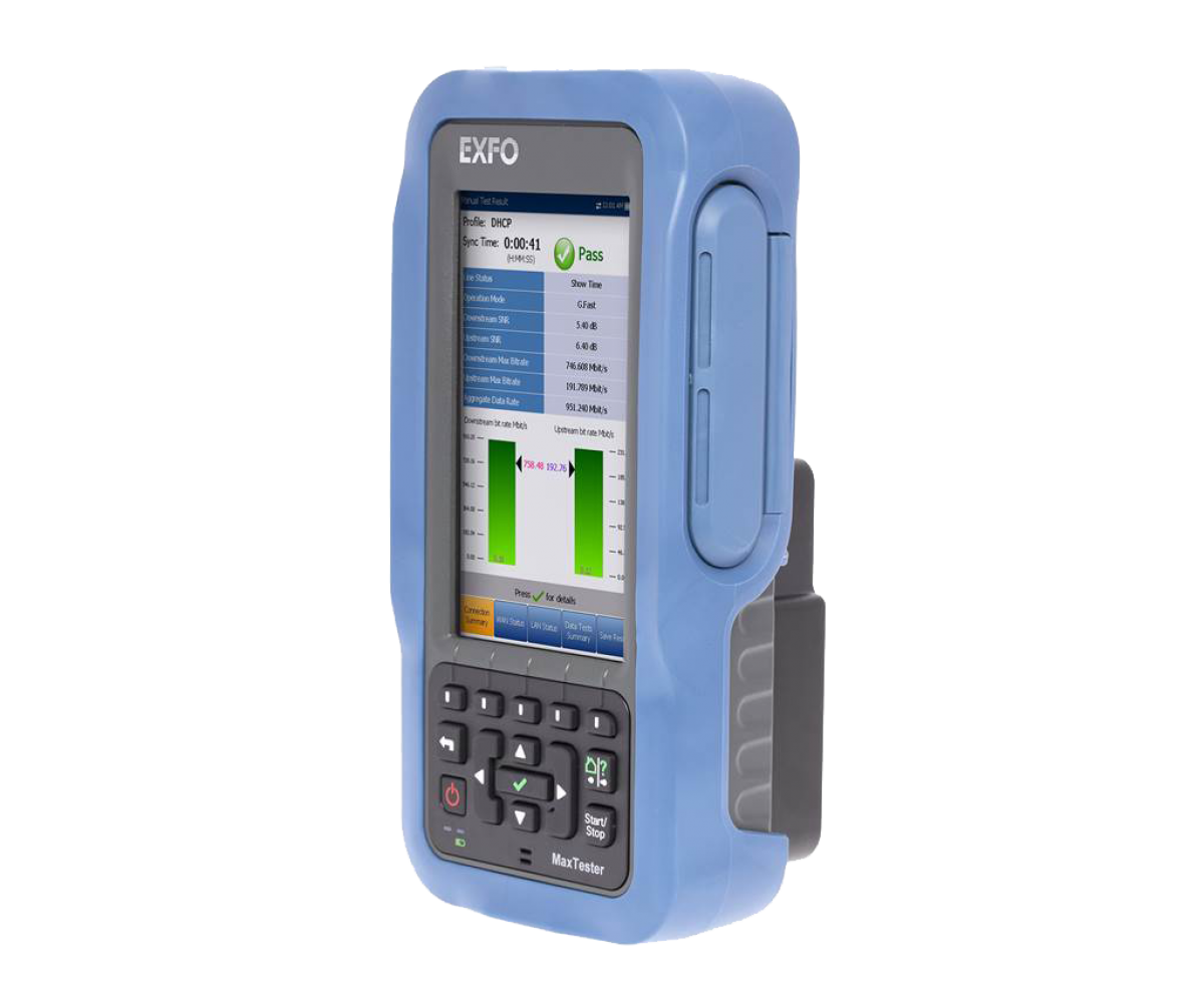 EXFO MaxTester 635G Copper, xDSL and Gfast Tester