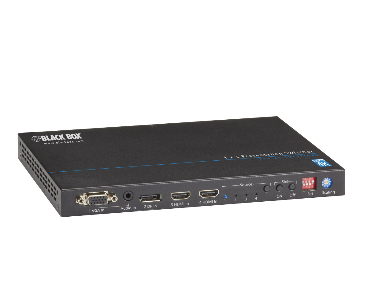 4x1 Presentation Switcher - 4K