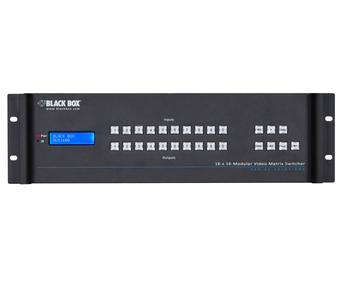 Modular Matrix Switcher – 4K