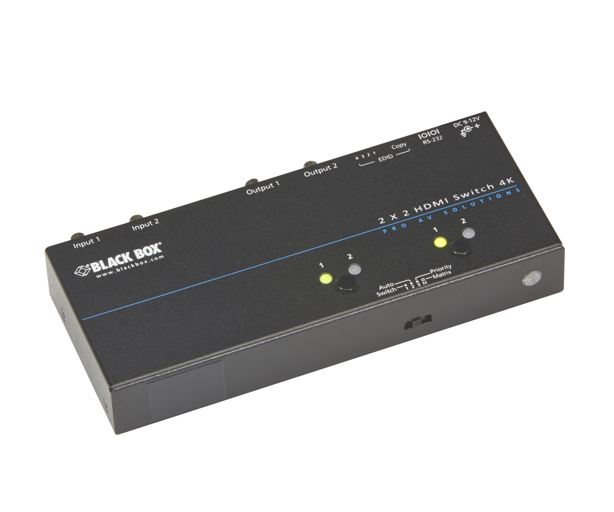 4K HDMI Matrix Switch 2X2