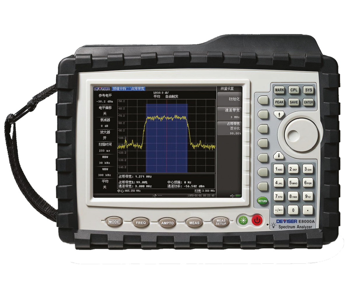 Deviser E8000A RF Spectrum Analyzer