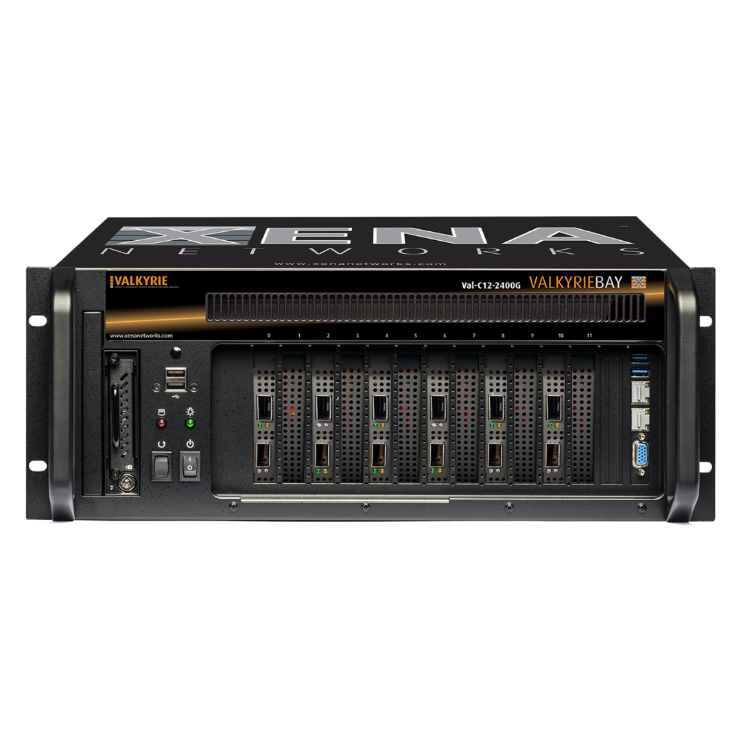 ValkyrieBay | Modular Ethernet 2-3 Layer Traffic Generator and