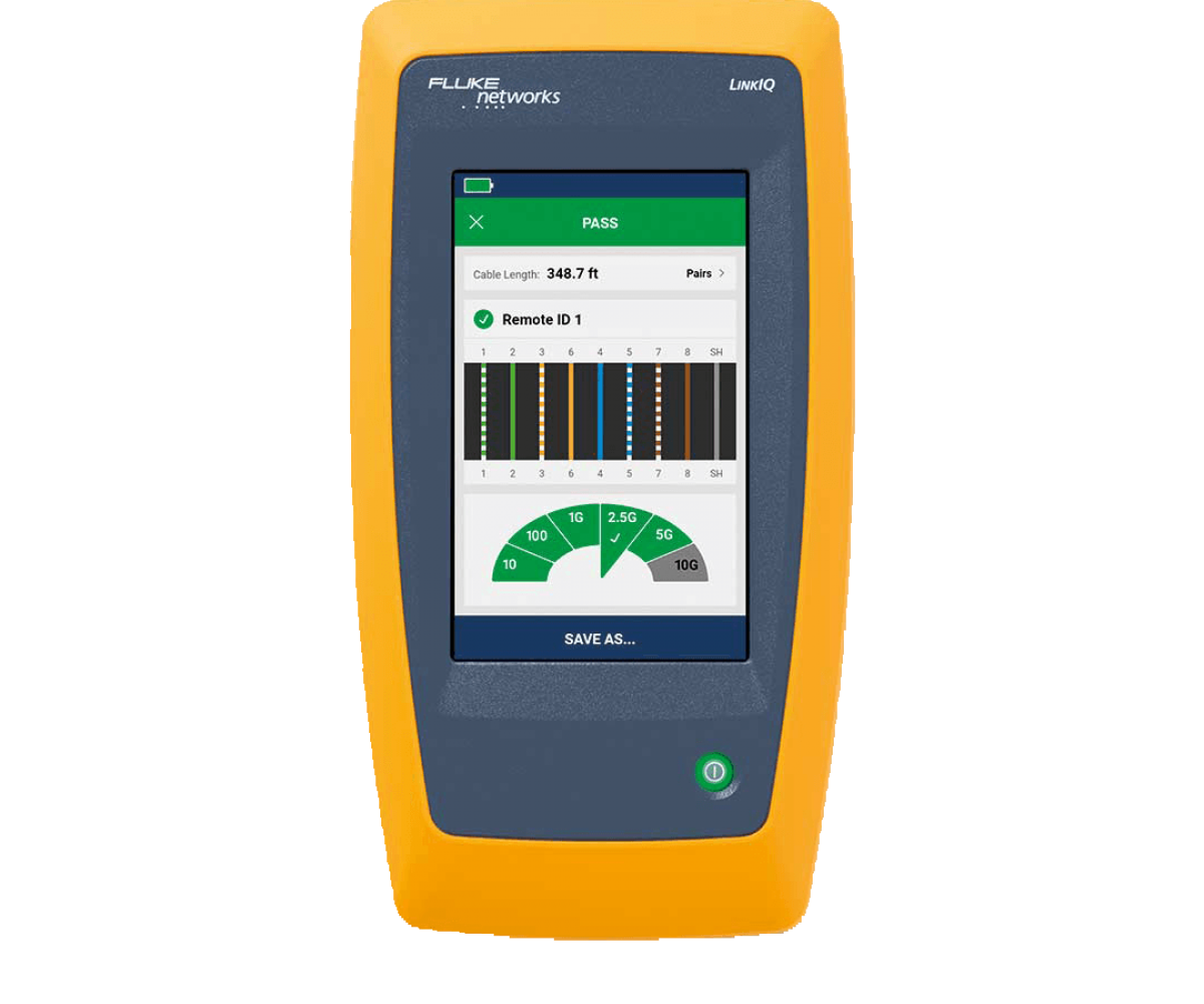 Fluke Networks | LinkIQ™ | Kablo + Ağ Test Cihazı