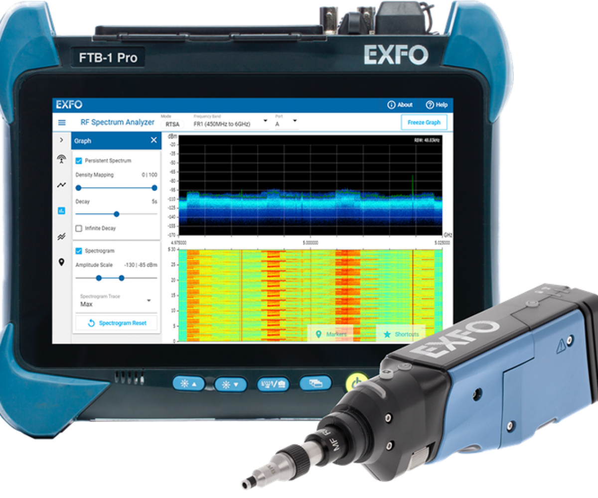 EXFO 5GPro RF Spectrum Analyzer