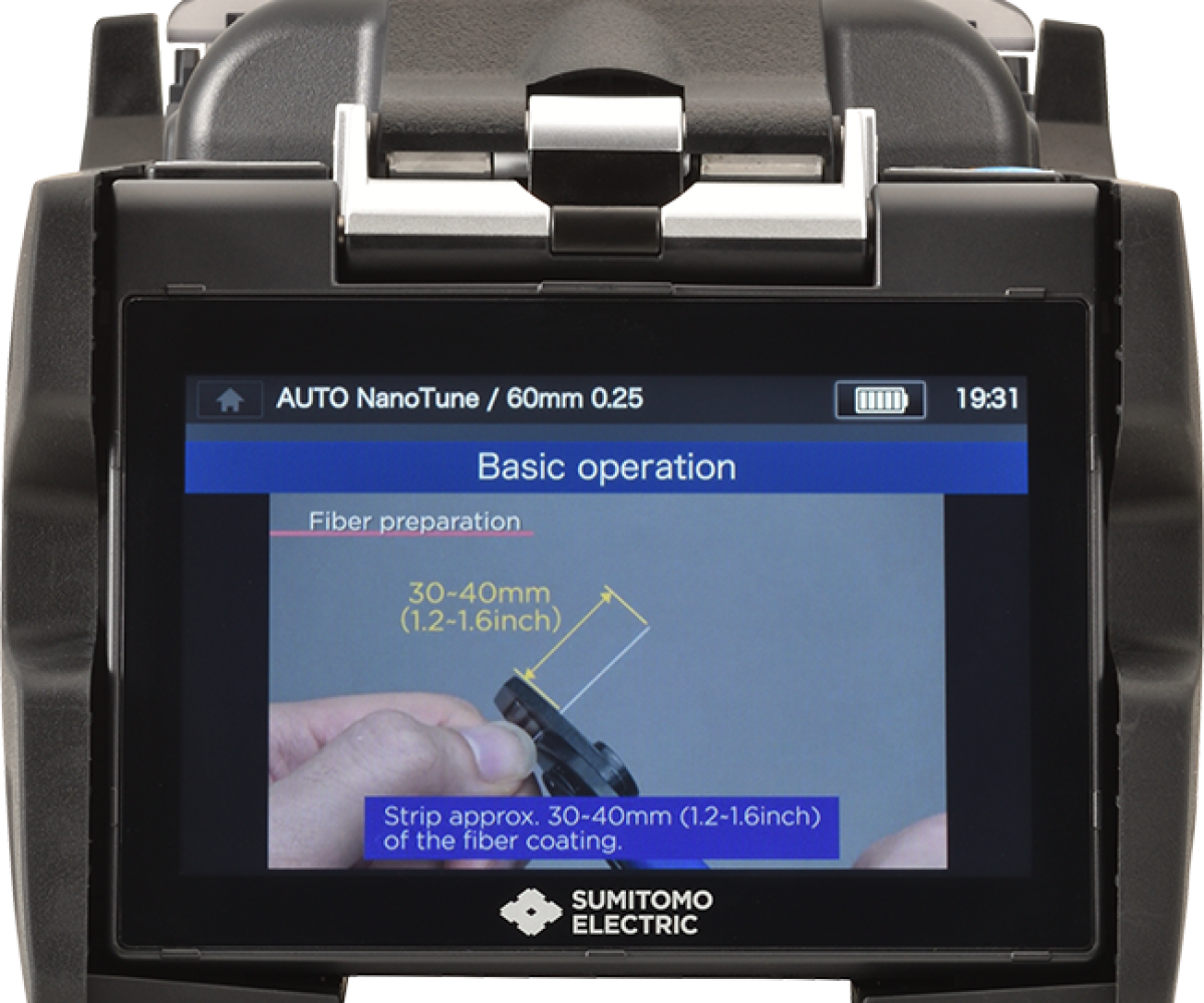 Sumitomo T-57C+ Fusion Splicer
